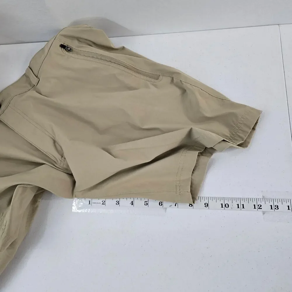 Eddie Bauer Men’s Horizon Guide Wander Shorts Carbon beige Size‎ 42 6201